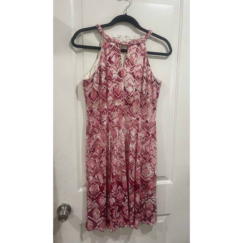 WISP Cyndie Jersey Women Dress size 12 color Pink